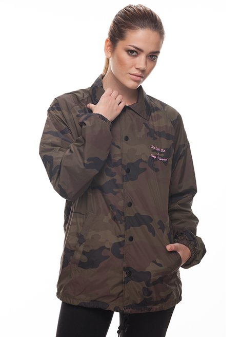 Support Breast Cancer Awareness month in #style with our collaborative Coach Jacket with <a href="/keepabreast/">Keep A Breast</a>. Available now bit.ly/686KeepABreast