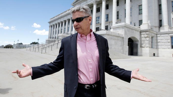Gary Johnson, a triathlete, is