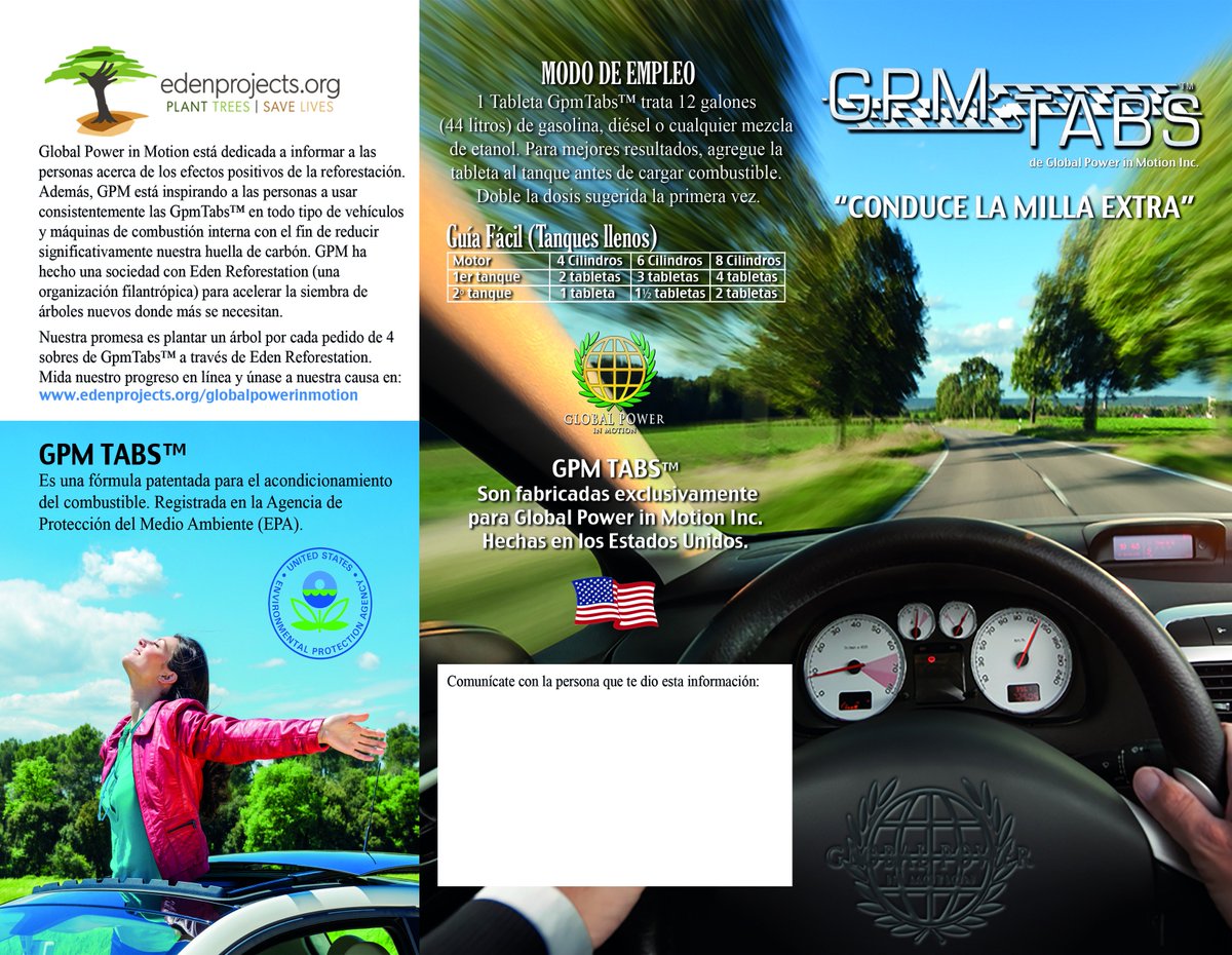 GlobalPowerInc's tweet photo. GPM TABS Brochure Español 2 https://t.co/homWDUPqXy