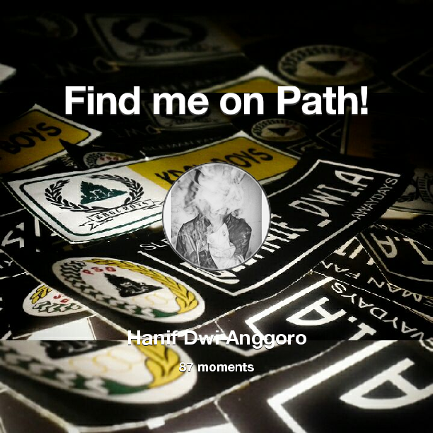 HanifDwiAnggoro's tweet photo. Find me on #Path now! Go to https://t.co/I5ZVldicao https://t.co/YWIOLG0lgz