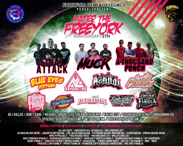 BESOK BRO!!! Cc: <a href="/FinalAttackJHC/">Final Attack</a> <a href="/MUCK_official/">MUCK</a> <a href="/a1000punches/">A THOUSAND PUNCHES</a> <a href="/band_neverlone/">NEVERLONE</a> <a href="/pnprivatenumber/">Private Number</a> <a href="/tomkilljerry/">Tom Kill Jerry</a> etc.