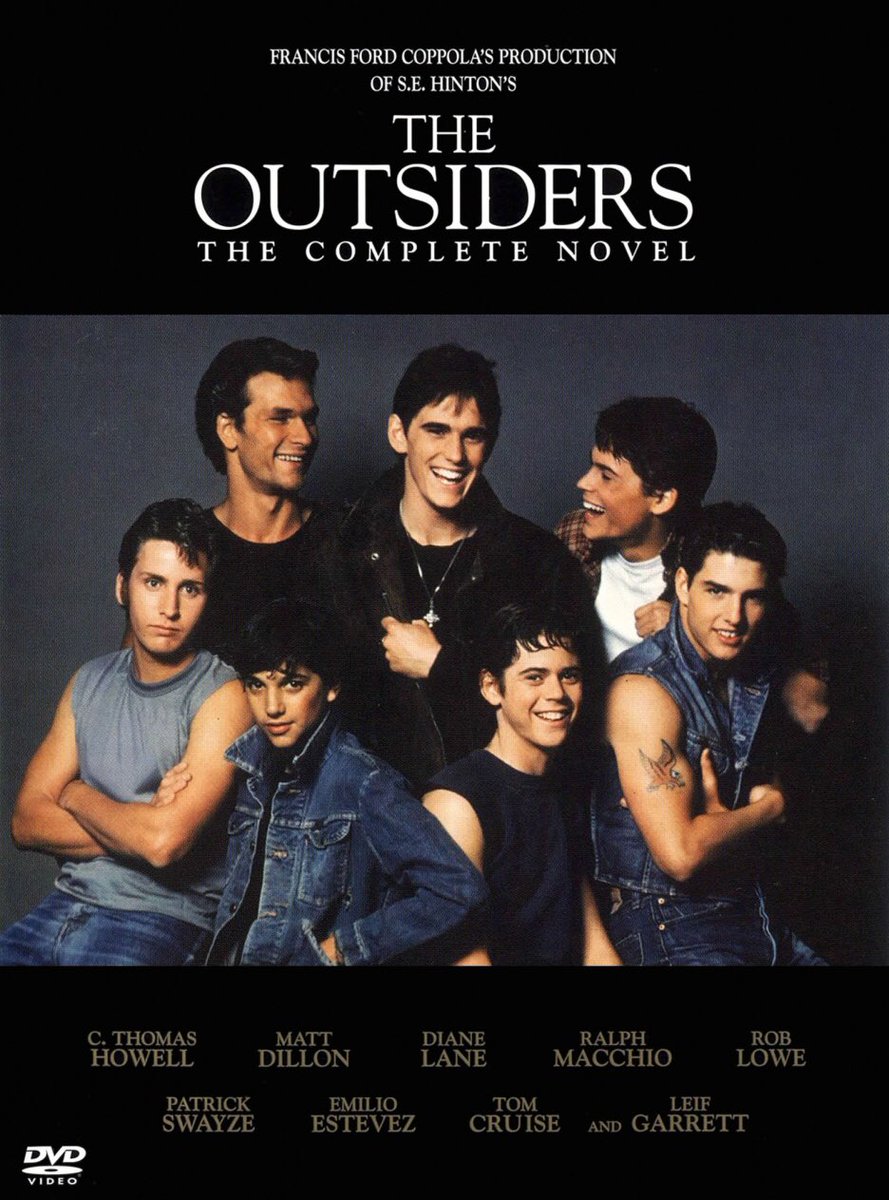 KW4NLUVR's tweet image. The Outsiders
-my fav movie of all time
-some of the hottest guys ever
-it's an old movie but worth the watch