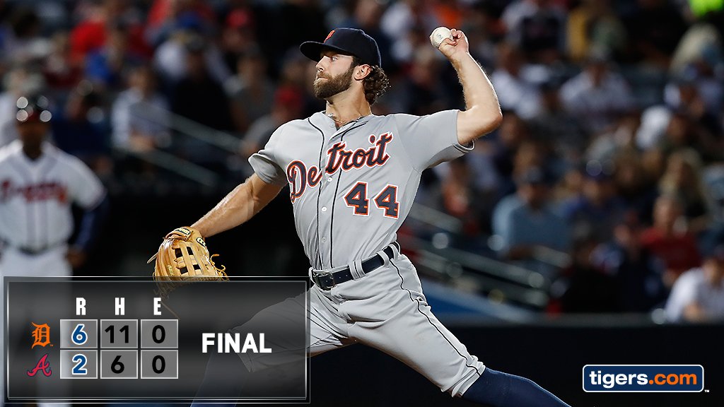 tigers's tweet photo. RECAP: Offense hits 4 homers, Norris tosses quality start &amp; Tigers move closer to wild card. https://t.co/VQKooZJxk2 https://t.co/bdJMltfB5G