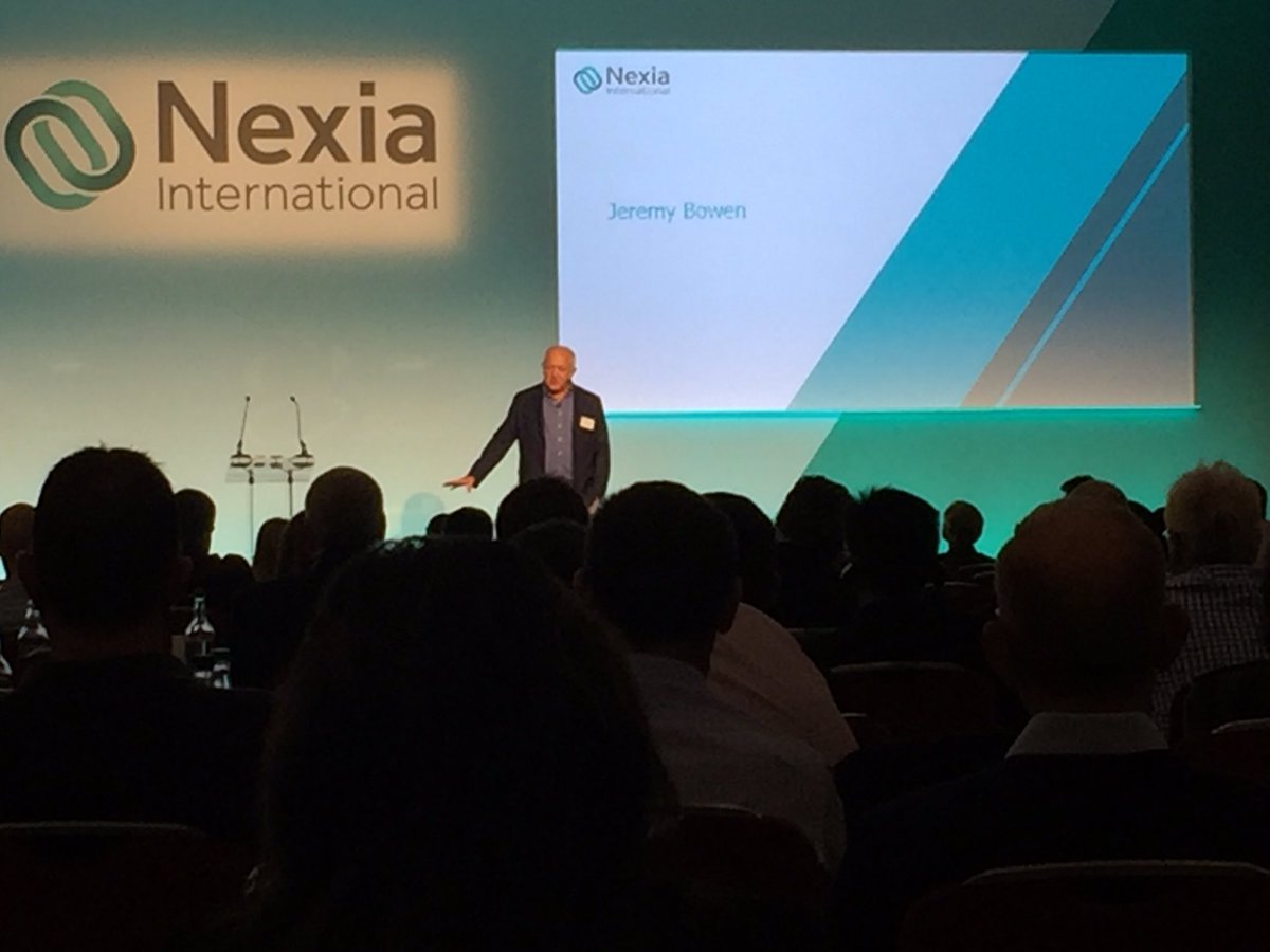 DynamicClaire's tweet image. Such an interesting presentation! @DynamicEvents2 @Nexia_Intnl #NexiaInternationalConference #jeremybowen #bbc