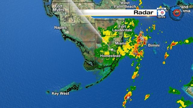 Wet & #stormy night for #SouthFlorida. Strong storms continue to move over the Atlantic water. #Flwx https://t.co/6VAZlm6Cg9