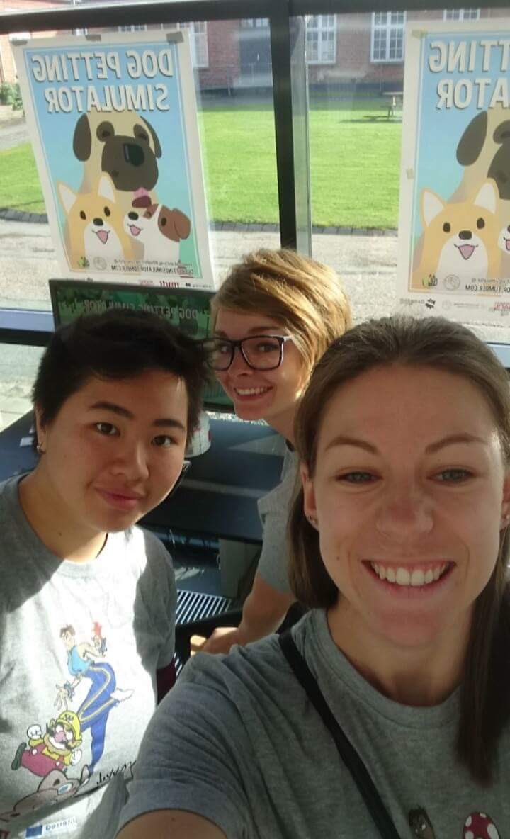 The #DogPettingSimulator squad out here at <a href="/viborgfestival/">Viborg Festival</a> #VAFexpo #dkgames