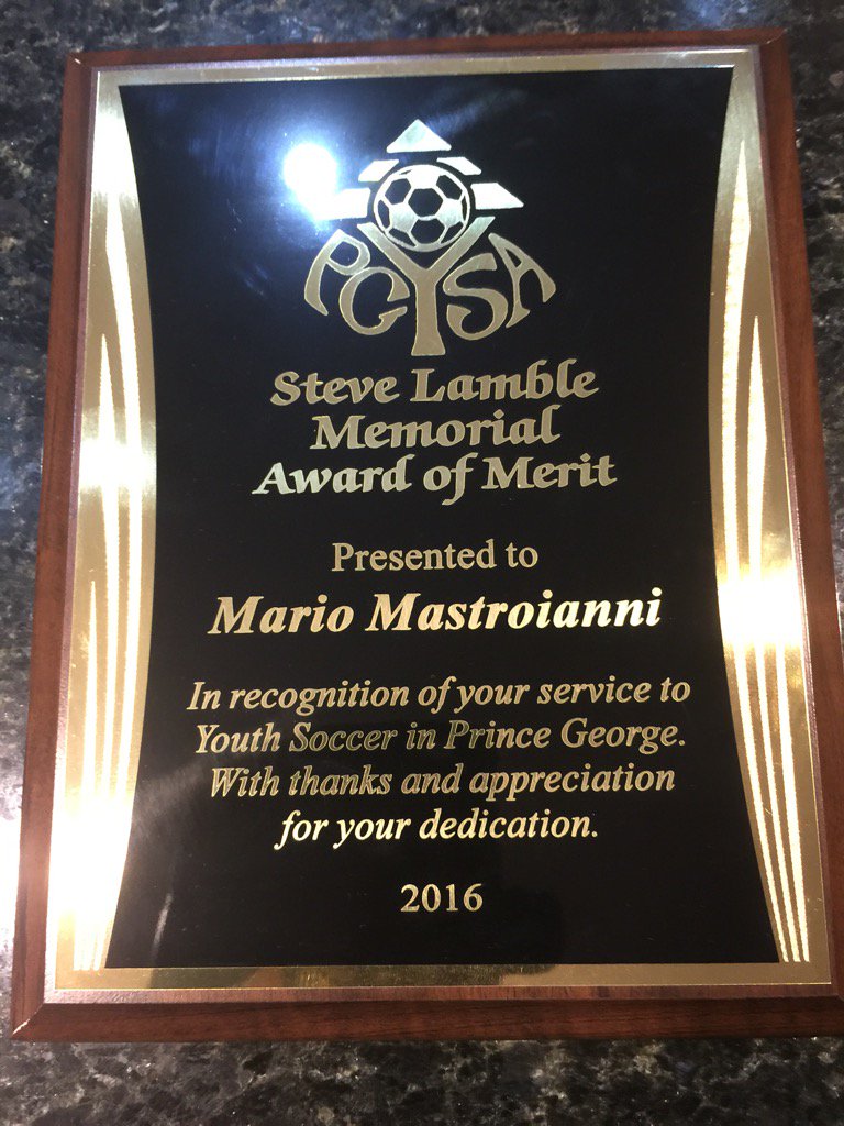 MarioM1966's tweet photo. Thank You Caitlin,Marlene,Nicole &amp; Christine for Honouring me with the Steve Lamble Memorial Award of Merit#Humbling https://t.co/GhvwTHIkjE