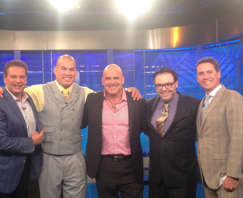Thanks @titoortiz for helping us close out @InsideMMAaxstv