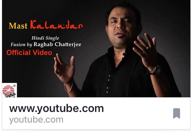 Enjoy music n Vdo n have masti with my latest Sufi single this Puja.