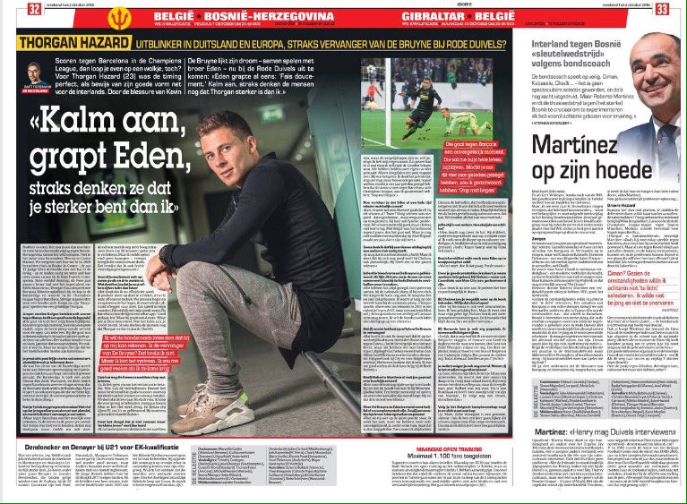 Kristof Terreur On Twitter Thorgan Hazard On Hlnsport Chelsea I M Not Thinking About A Move I M Happy In Germany But I Don T Know My Limits At All Cfc Https T Co Hyycjwtxpw