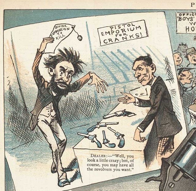 3 accurate predictions about guns in America from an 1881 cartoon >> u.pw/2deoN0E