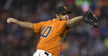 Bumgarner pitches, hits as SFGiants win over Dodgers, Pagan body-slams fan.