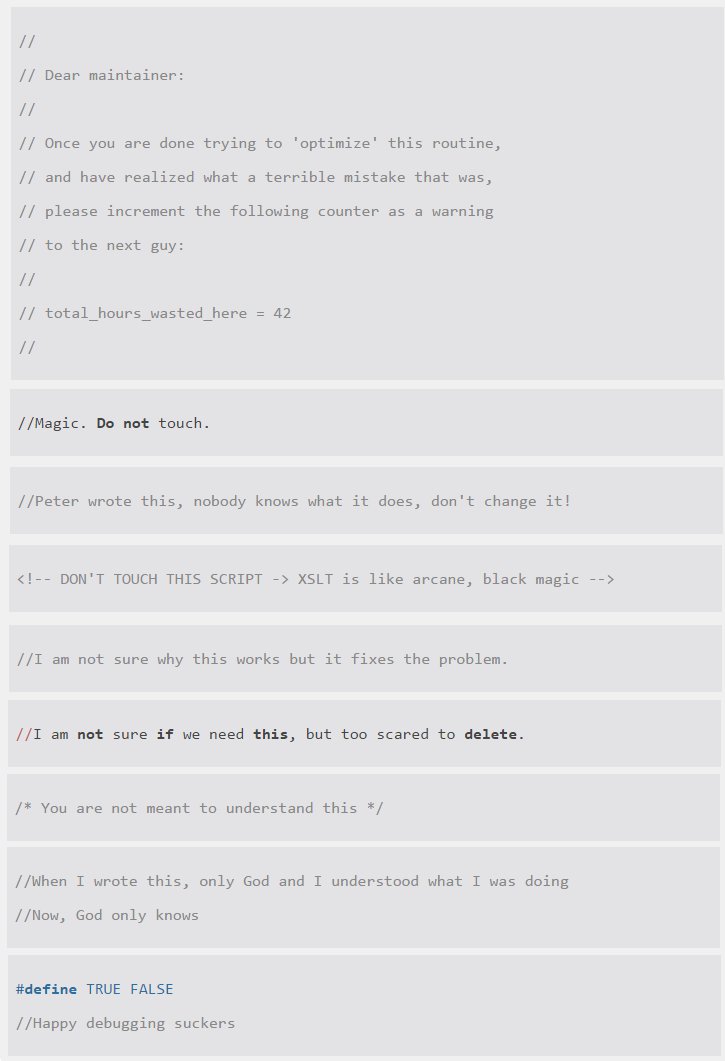 CryptOrca's tweet image. Must be a crypto dev 😂😂😂 #codecomments