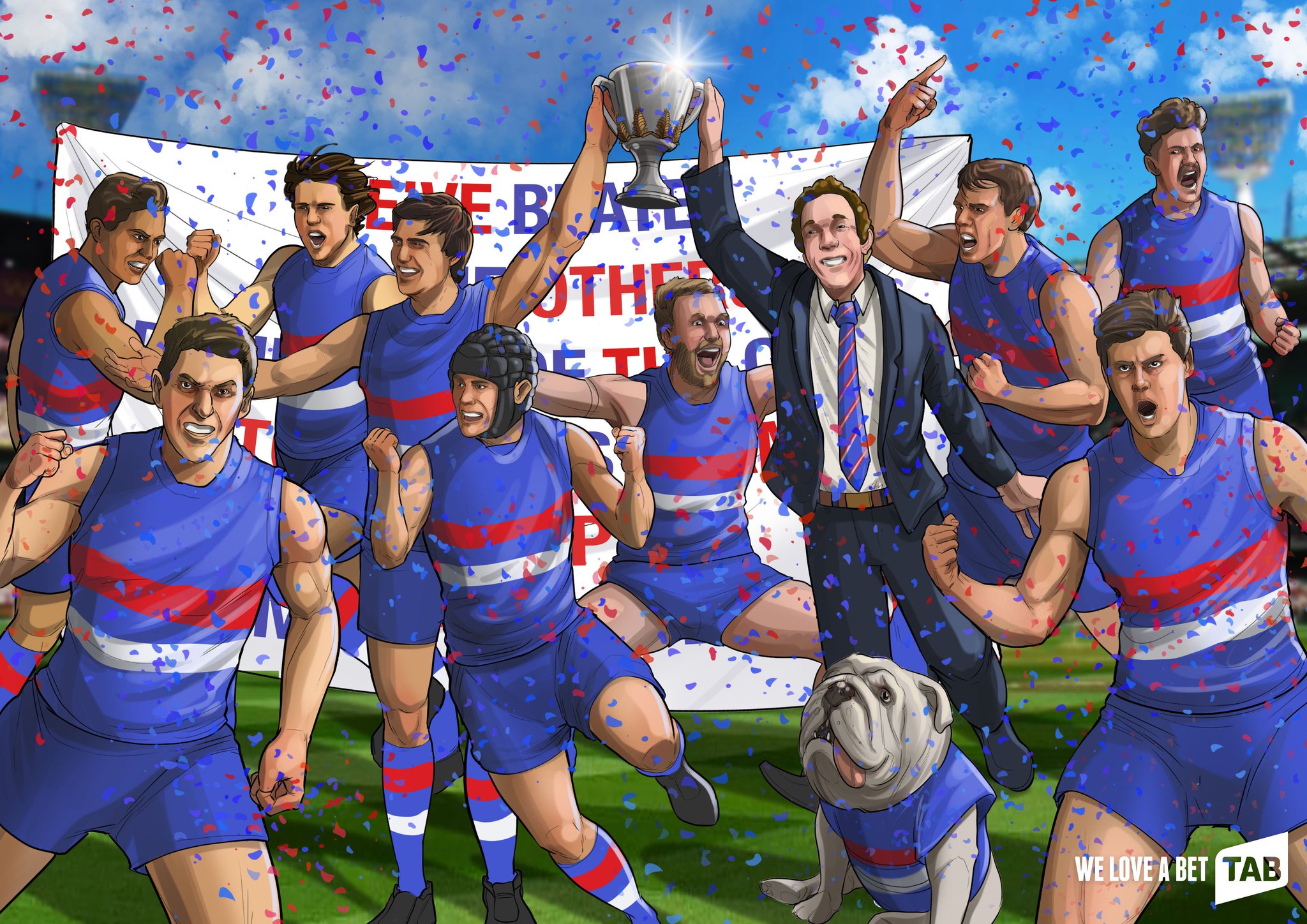 Tab On Twitter The Western Bulldogs Win The 2016 Afl Grand Final 62 Years In The Making Aflgf
