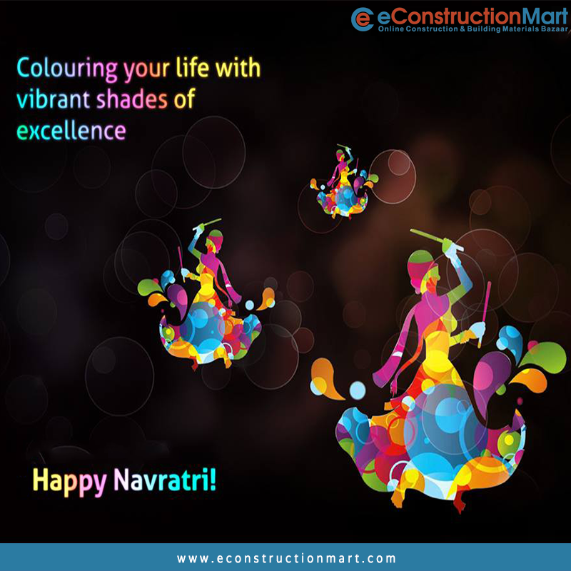 ecmartindia's tweet photo. eConstruction Mart wishes everyone a joyous Navratri with plenty of peace and prosperity.
#HappyNavratri #eConstructionMart https://t.co/WNwtgrhk1G