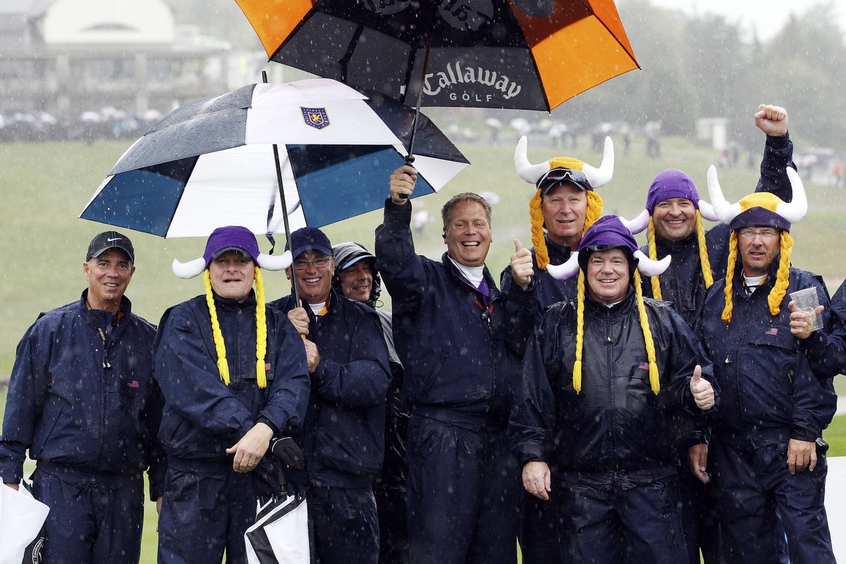 Six years ago today, the #RyderCup at Celtic Manor got under way in somewhat soggy conditions. RT if you were there!
