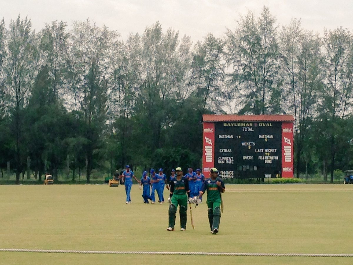 mvallipuram's tweet photo. Malaysia U19 thru to semis by a 5 wicket win against Saudi Arabia. Man of the match Islah Muhaimin Zol.: well done! 🇲🇾🇲🇾👍🏾@Khairykj @KL2017 https://t.co/XDKmQK0vfw