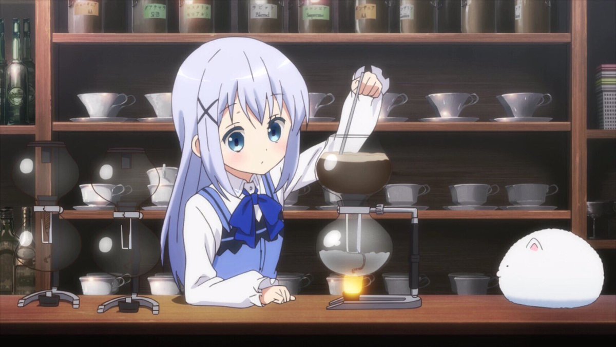 Tvアニメ ご注文はうさぎですか 今日10月1日はコーヒーの日 こんな日はラビットハウスで一服してみてはいかがですか Gochiusa コーヒーの日