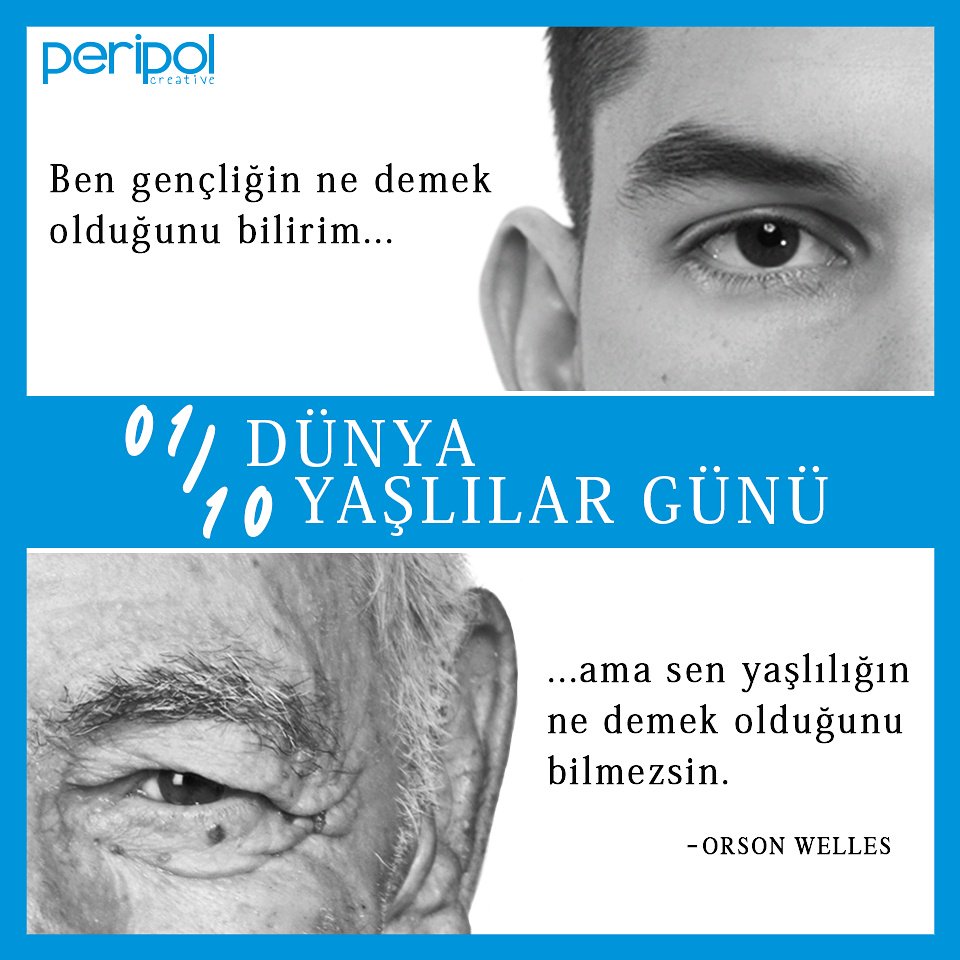 PeripolCreative's tweet photo. #peripolcreative #1ekim #dunyayaslilargunu #unutmayalim #bugundegil #hicbirzaman #october1 #InternationalDayofOlderPersons https://t.co/9C2JQwPvaY