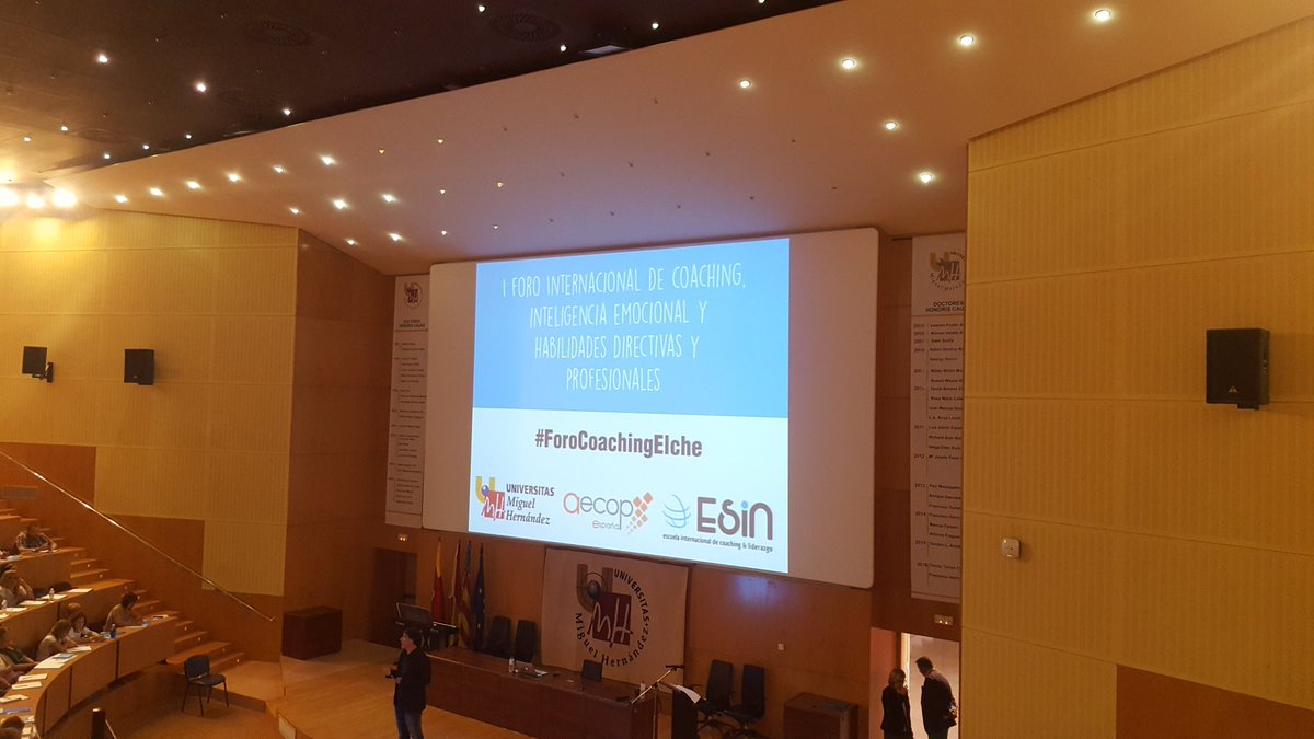 #forocoachingelche Comenzamos!!!