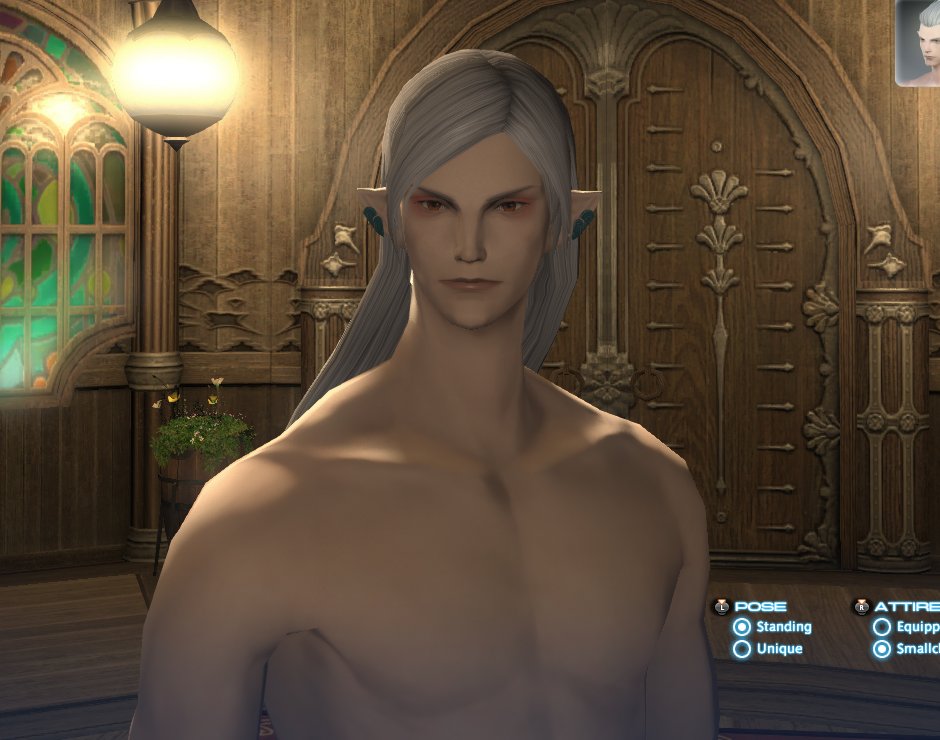 くさかんむり Twitterissa 男のロングヘアです