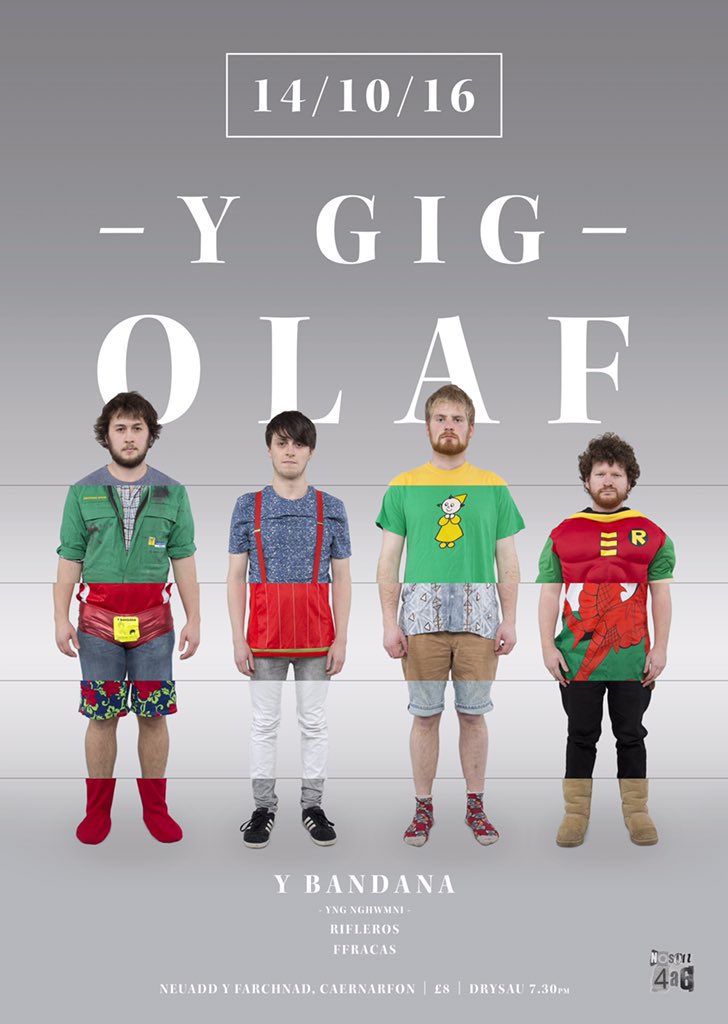 Pob tocyn <a href="/ybandana/">Y Bandana</a> di werthu o fewn 15 munud bore ma. Plis peidiwch  ffonio Palas Print i holi os oes na rhai ar ôl