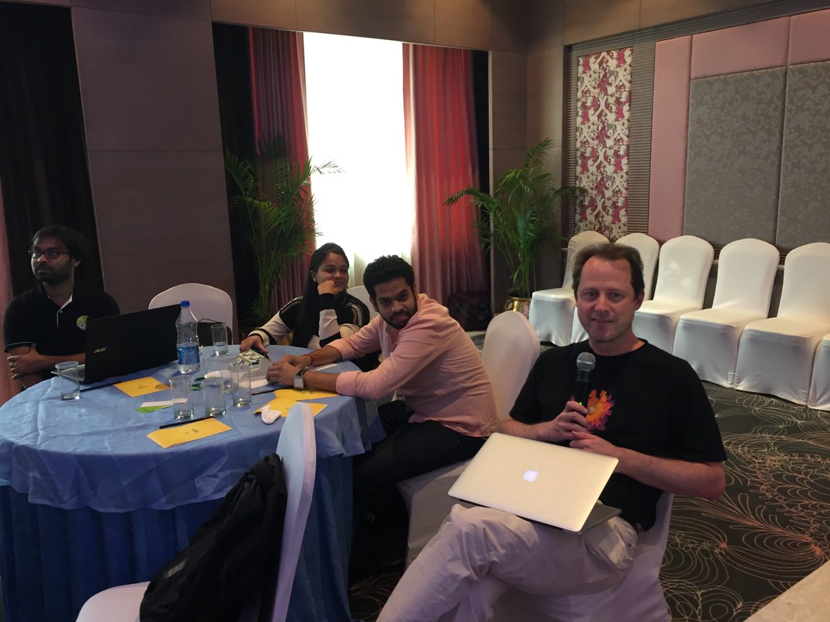 fuelproject's tweet photo. FUEL GILT Conference 2016 with @karunakarg @axelhecht @kajha @umesh_agarwal1 @djaniketster and Satyabrata Maitra #fuelgilt https://t.co/ttHhBnrsI7