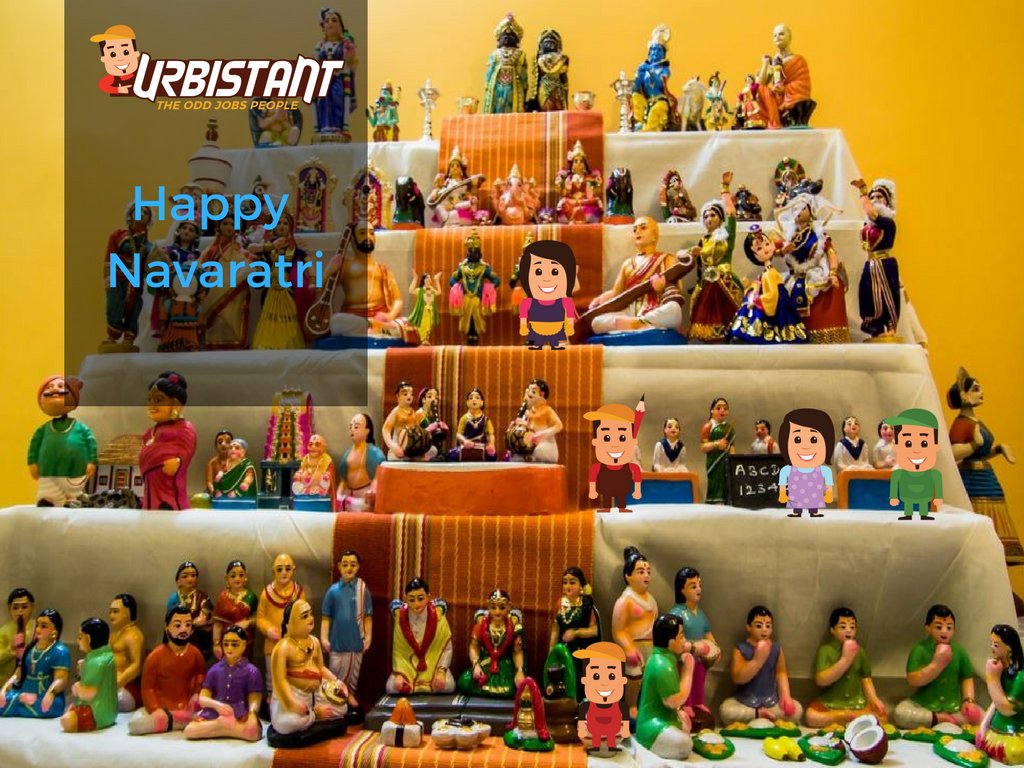 Urbistant's tweet photo. Have a relaxed Navarathri while we take care of your Home Maintenance. 
Book an #URBISTANT today! #Stressfree #Navarathri #Navratri https://t.co/XbHkJGTD0g