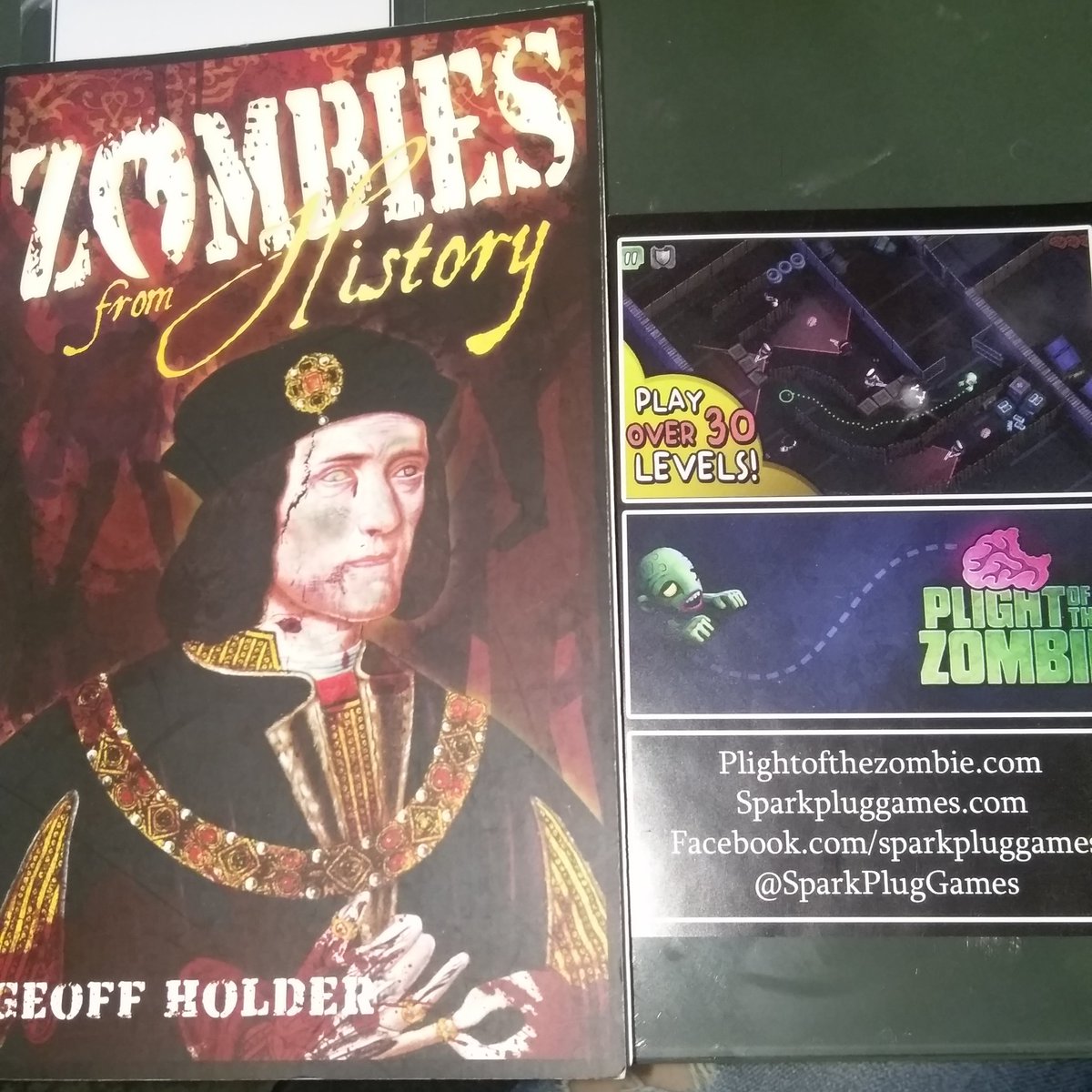 EmmaHall2302's tweet photo. Trying out a #steamgame from August's #colossalcrate. I've been busy reading the book that was also in the box. Good read ๐ #zombies https://t.co/UASR5Krelb