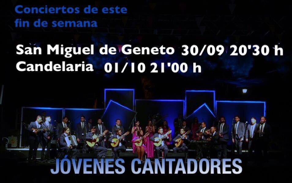 Anoche tocó Geneto... Esta noche, @j_cantadores en #Candelaria junto a #ElColorado y #LatitudSon en homenaje a #ÁfricaAlonso!!! No falten