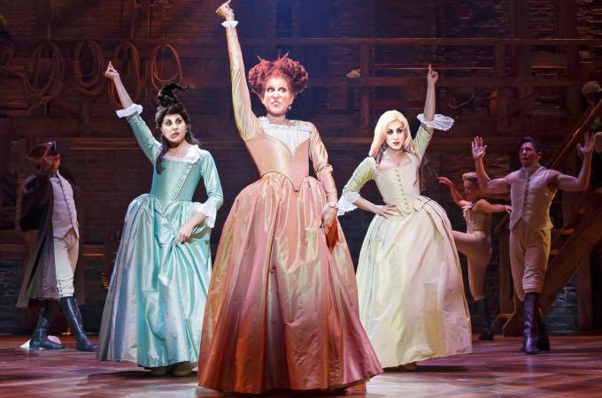 MusicalStageCo's tweet image. Halloween meets @HamiltonMusical. (Hamoween?) Winfred... Sarah.... and Mary. #TheSandersonSisters