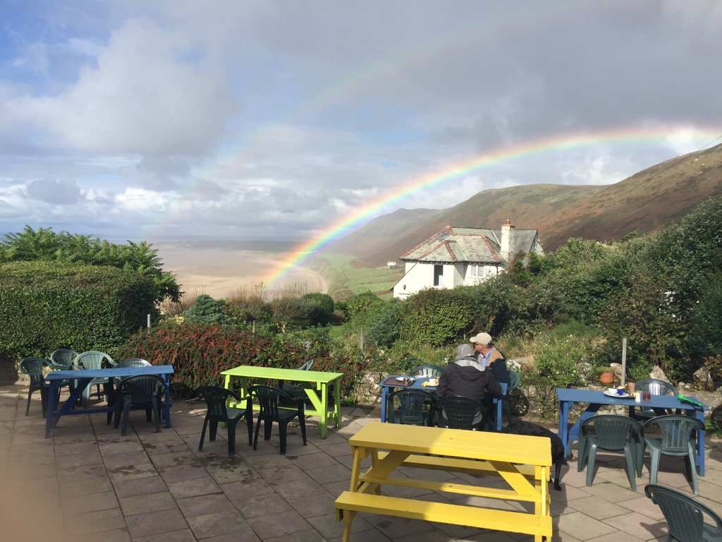 A rainbow!