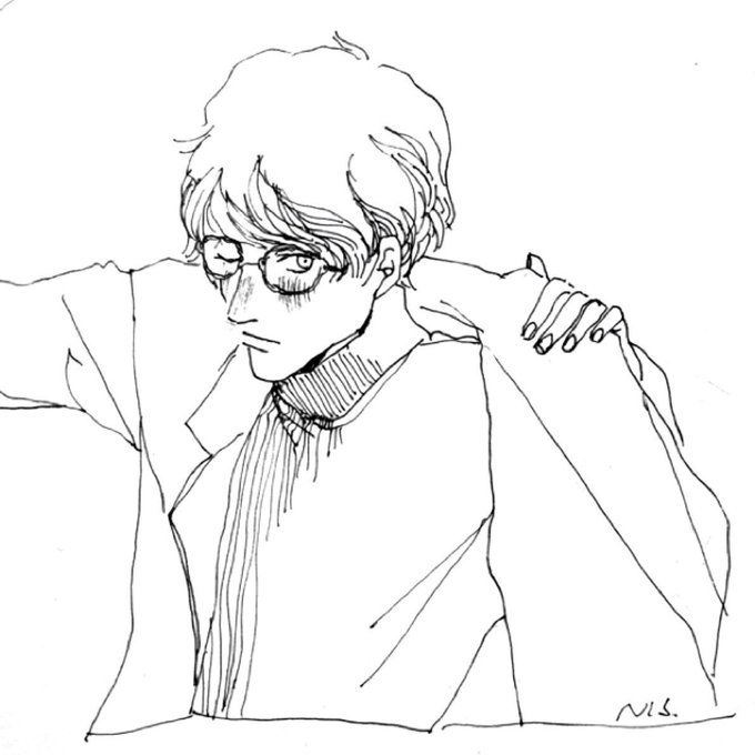 #メガネの日 らしいですね。
私自身、目が悪いので普段は眼鏡かコンタクトで過ごしています?
#illustration 