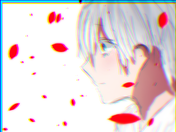 色収差のtwitterイラスト検索結果 古い順