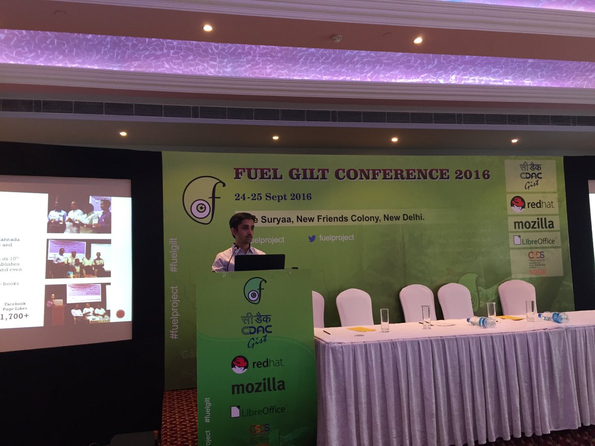 fuelproject's tweet photo. FUEL GILT Conference 2016 : @joshisopan @iamarvindrai Sandeep Gill and Srinidhi https://t.co/cUk9Heg8Aa