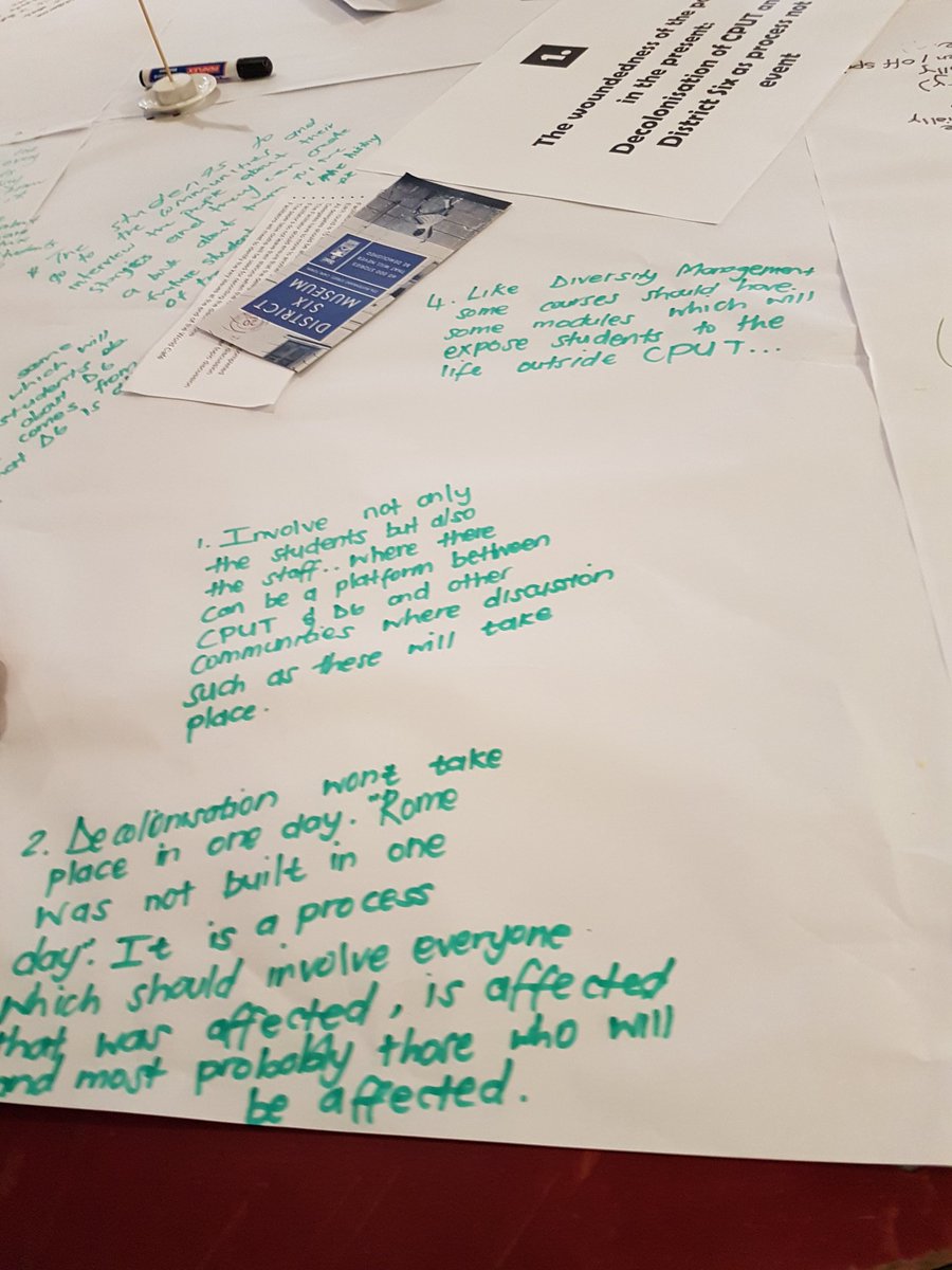 Unpacking #difficultdialogues <a href="/cputstudents/">CPUT Students</a> <a href="/District6Museum/">District Six Museum</a> #Transformation #Memorialisation #Collaboration <a href="/lead_sa/">Lead SA</a> <a href="/RLabs/">RLabs</a> #diversity