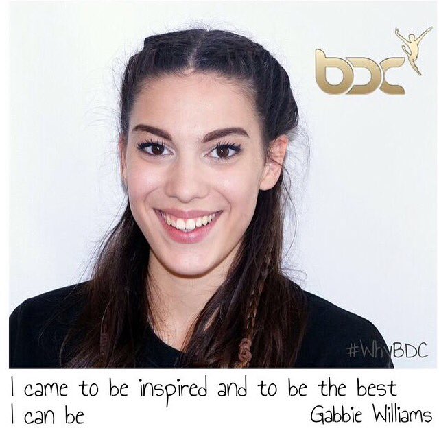 BDCbethebest's tweet photo. Why did @gabbie_williams choose BDC #whyBDC https://t.co/C44KebDWbt