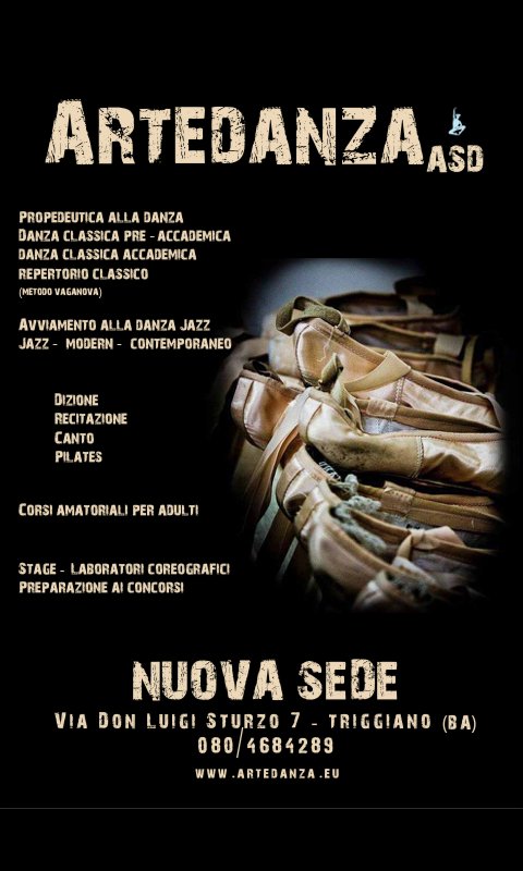 Artedanza_Tr's tweet photo. Da Lunedì 3 Ottobre a pieno ritmo 😍 Vi Aspettiamo presso la NUOVA SEDE 😊 https://t.co/lRB3hnMVPC