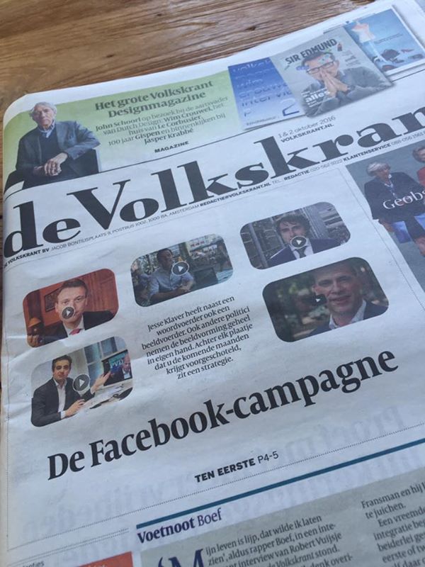 Vandaag voor <a href="/PolAcademie/">Politieke Academie</a> in <a href="/volkskrant/">de Volkskrant</a> over politieke microtargeting via Facebook. Bepaal je eigen frame.