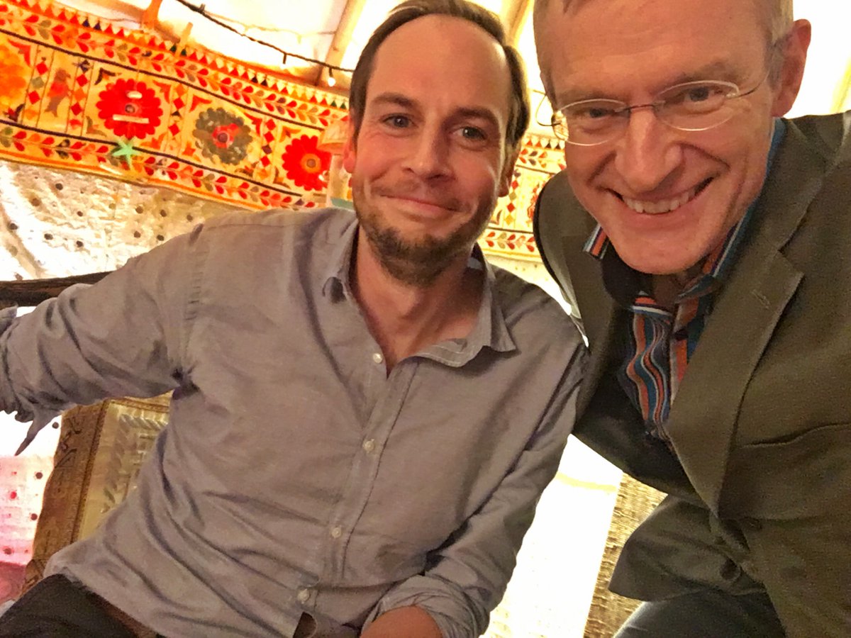 theJeremyVine's tweet photo. Wow to @harrybparker for his #AnatomyofaSoldier — about the IED that changes a life. We just met @AppledoreBkFest https://t.co/dlUd1XLJkV