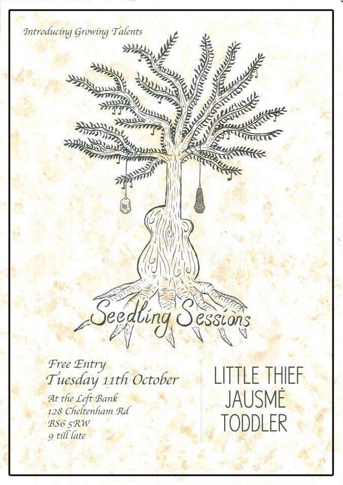 1 WEEK TO GO: Seedling sessions opening night! <a href="/_littlethief/">Little Thief</a> <a href="/JausmeSounds/">Jausmė</a> @StevieJoDooley aka TODDLER. Event: bit.ly/2dNC7uN