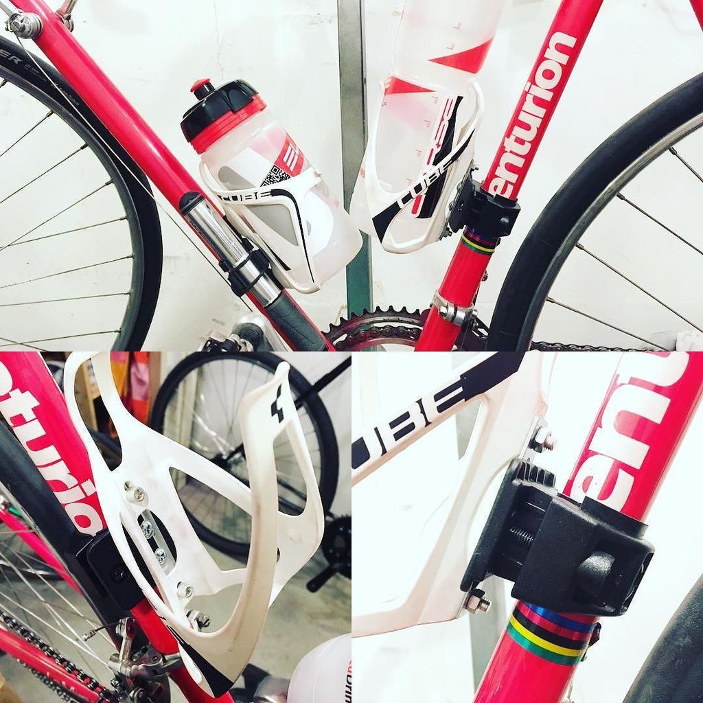 mtbmuenster's tweet photo. Das Ergebnis des DIY-Flaschenhalters geht in Ordnung 🛠👍🏻 #diy #roadbike #bottle #bottleholder #bike #rennrad #flasc… https://t.co/HqZ2bOqBc4
