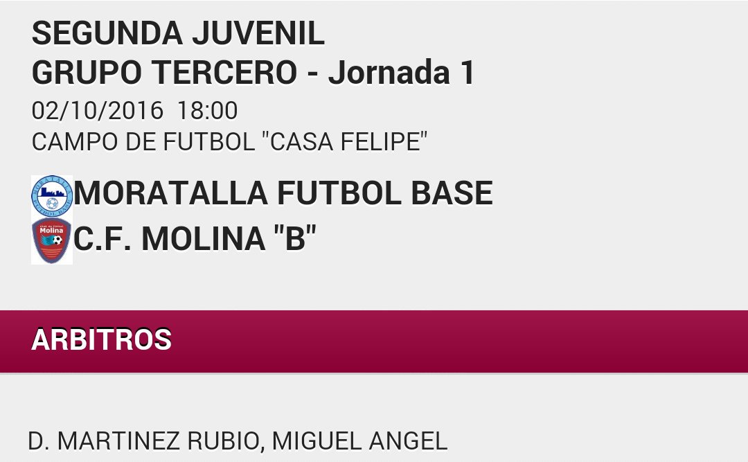 Gariato's tweet photo. Mañana primer partido de liga, vamos a echarle huevos. #MolinaCF https://t.co/qjtke9pO3A