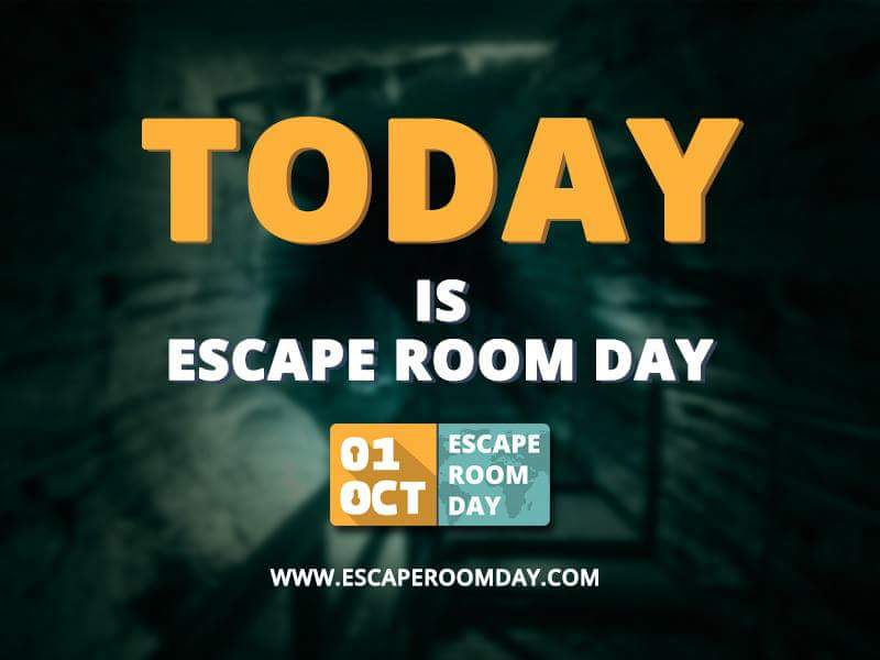 ExitGamesScot's tweet photo. Happy Escape Room Day everyone! #EscapeRoomDay https://t.co/DLiSoKWVKB