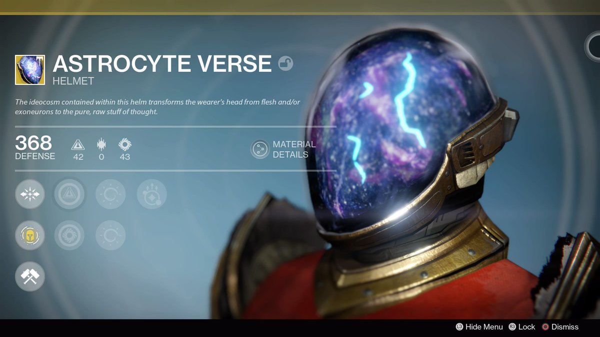 HuskyType's tweet photo. #HuskyPack #Destiny put some seriously detail in this #Warlock helmet, I almost feel guilty came from a #BlueEngram! https://t.co/mo8PDmuEs1