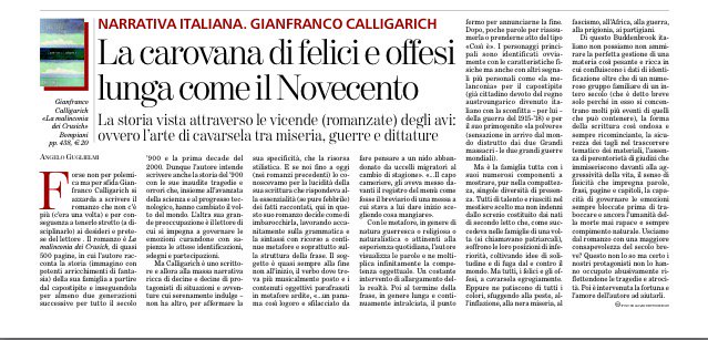 FridaSciolla's tweet photo. #daleggere Guglielmi sul 'Buddenbrook italiano' e la scrittura ondosa di #Calligarich 'La malinconia dei Crusich' https://t.co/1VnXXxkFzP