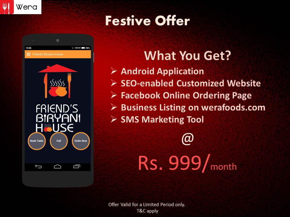AbhiAftermath's tweet photo. Shout out to all #Restaurant Owners
Website | Mobile App | Facebook Online Ordering Page | SMS Marketing at Rs. 999/month
Call: 8828332498 https://t.co/Vz95Uk1H5A