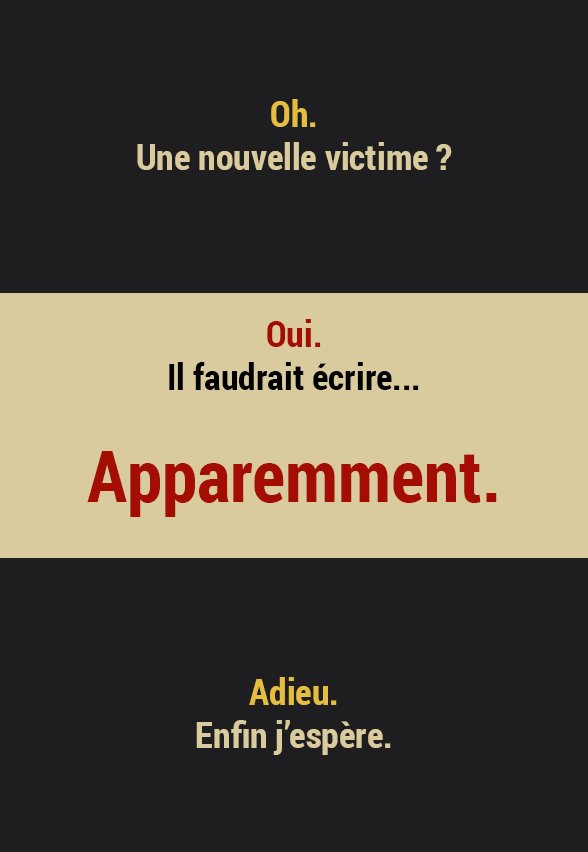 TeamApparemment's tweet photo. Salut @alveezy666. D'après ce tweet https://t.co/TbB8w2O3PR tu as l'air faché avec le mot apparemment :( #TeamApparemment https://t.co/rHENNM50If