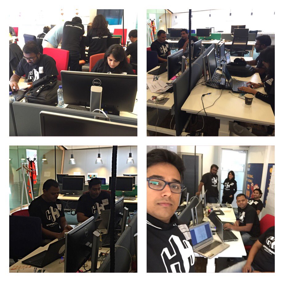 Ankit0809's tweet photo. Amazing experience #HackITon  common team chainReactors https://t.co/p2AHz5LXUY