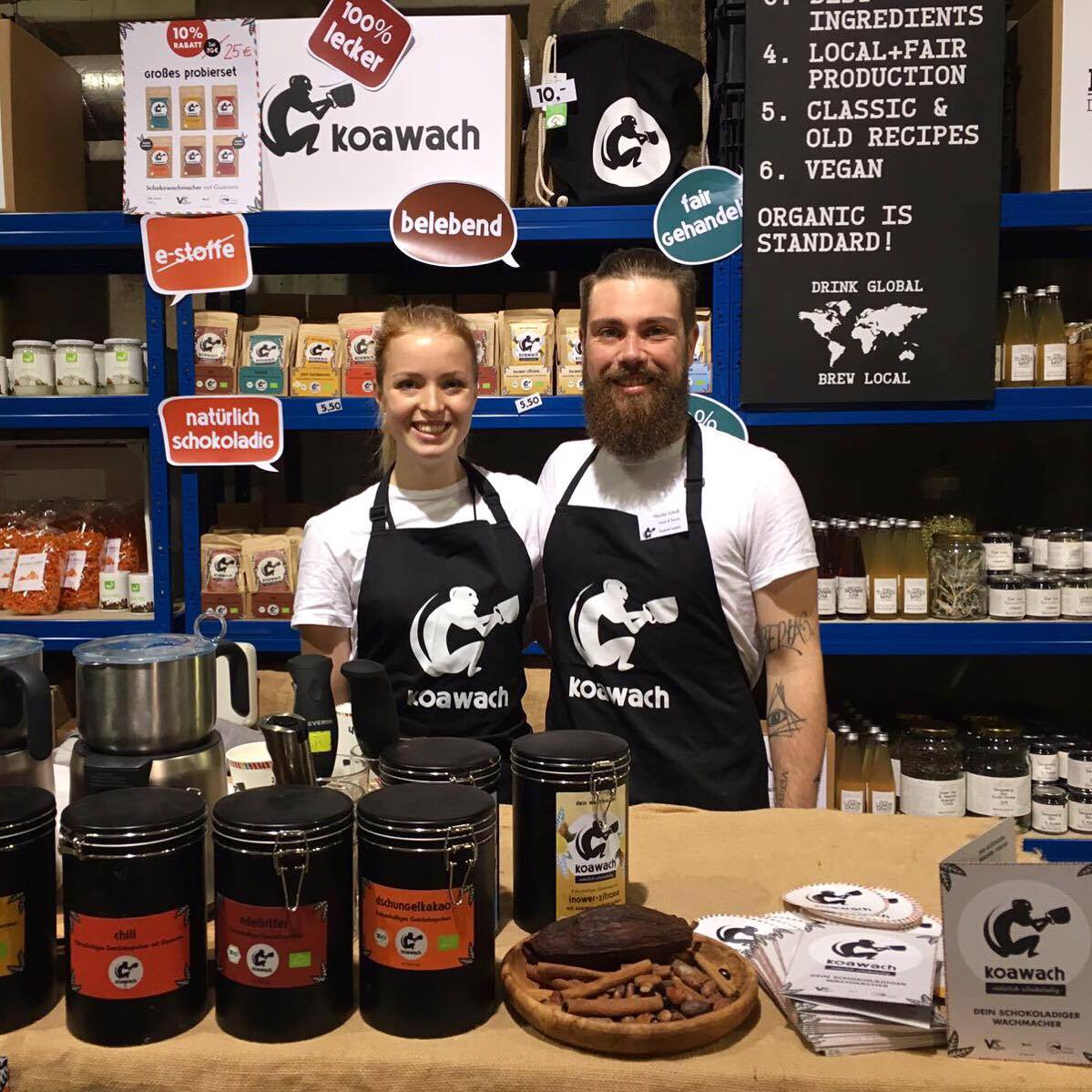 Wir sind ab heute bei der <a href="/BerlinFoodWeek/">Berlin Food Week</a> im Späti Deluxe. Kommt vorbei und trinkt ein #koawach mit uns! 
#berlinfoodweek2016